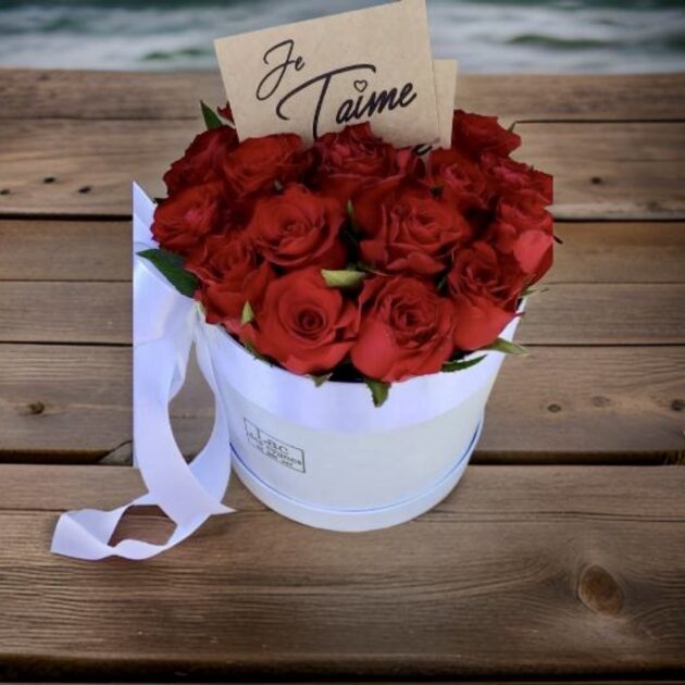 Tunisian Flowers Online | Passion Flower Box Tunisia Flowers GIFTILI