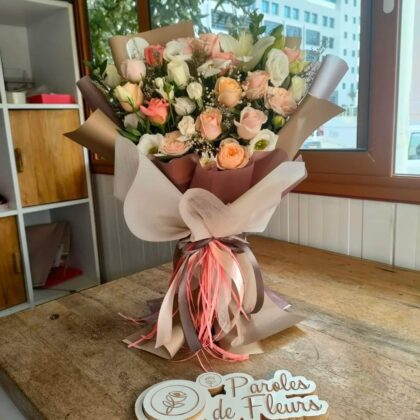 Send Bouquets to Tunisia| Bouquet Hekaya Mix Tunisia Flowers GIFTILI