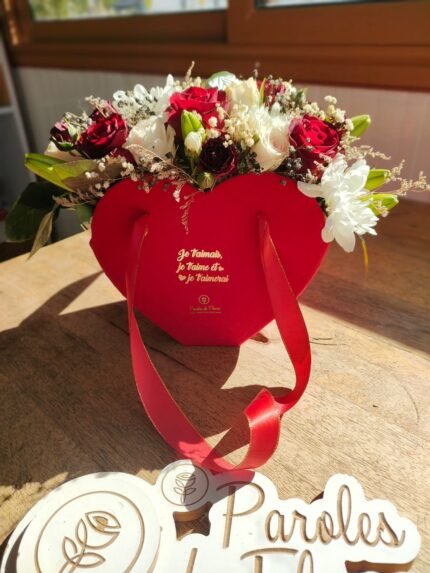 Best Gift Delivery to Tunisia| Bouquet Coeur Tunisia Giftili Flowers