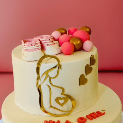 Baby shower cake Tunis Giftili