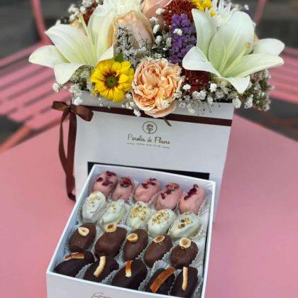 Dates Flower Box